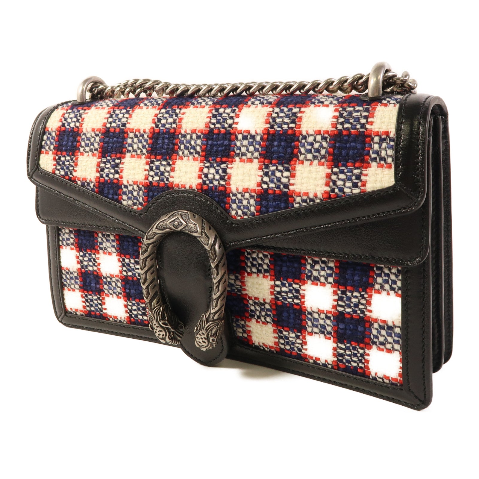 LOUIS VUITTON 400249 肩背包 x Tweed 3