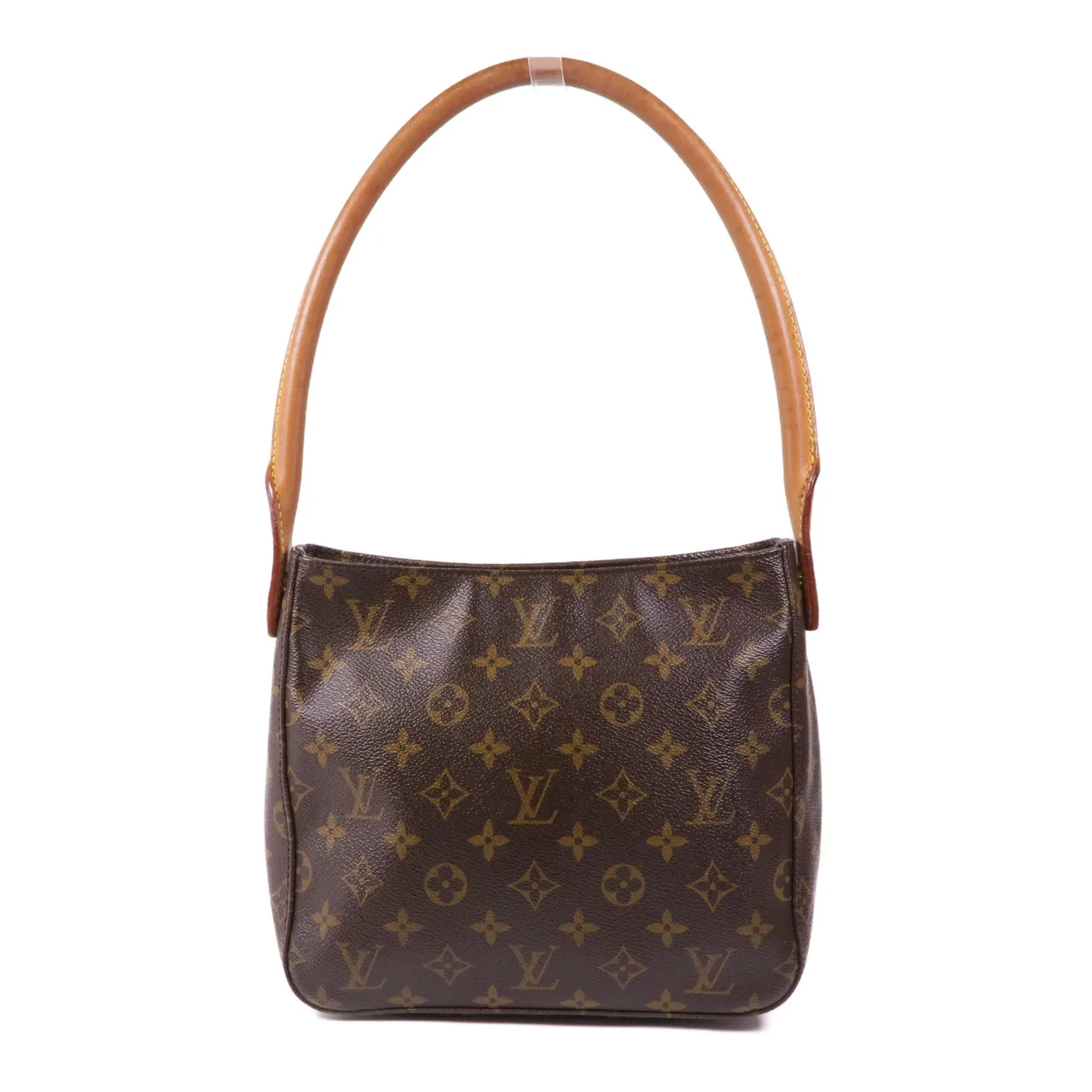 LOUIS VUITTON Loop M51146 肩背包 塗層帆布 棕色 塗層帆布 中古品B - 縮圖 2