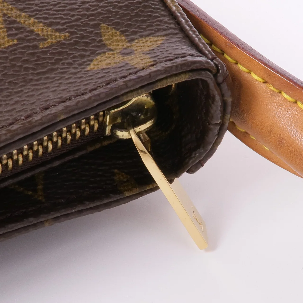 LOUIS VUITTON Loop M51146 肩背包 塗層帆布 棕色 塗層帆布 中古品B - 縮圖 10