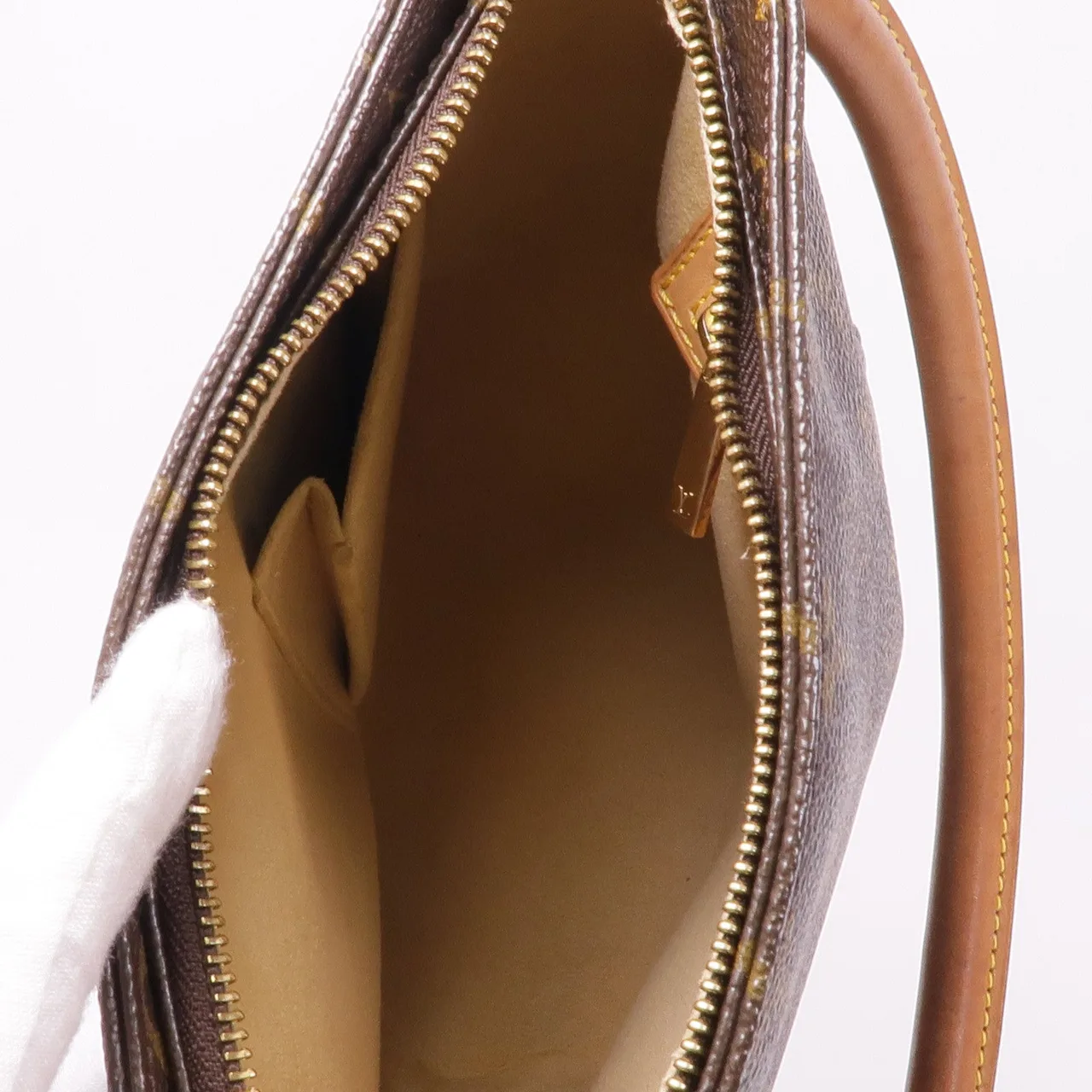 LOUIS VUITTON Loop M51146 肩背包 塗層帆布 棕色 塗層帆布 中古品B - 縮圖 12