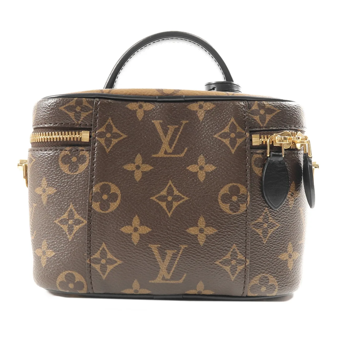 LOUIS VUITTON Vanity M45165 兩用包 塗層帆布 棕色 塗層帆布 中古品B - 縮圖 2