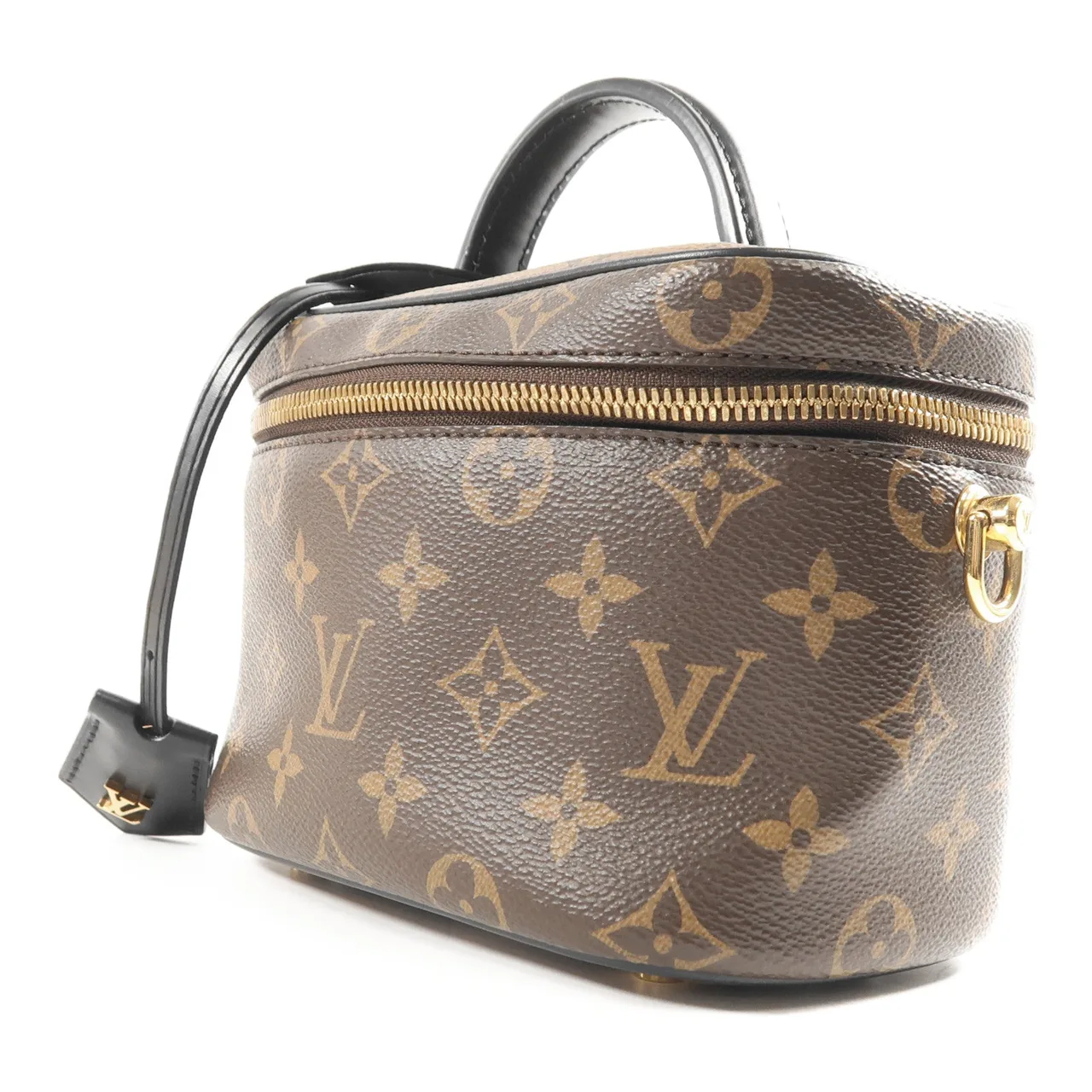 LOUIS VUITTON Vanity M45165 兩用包 塗層帆布 棕色 塗層帆布 中古品B - 縮圖 3