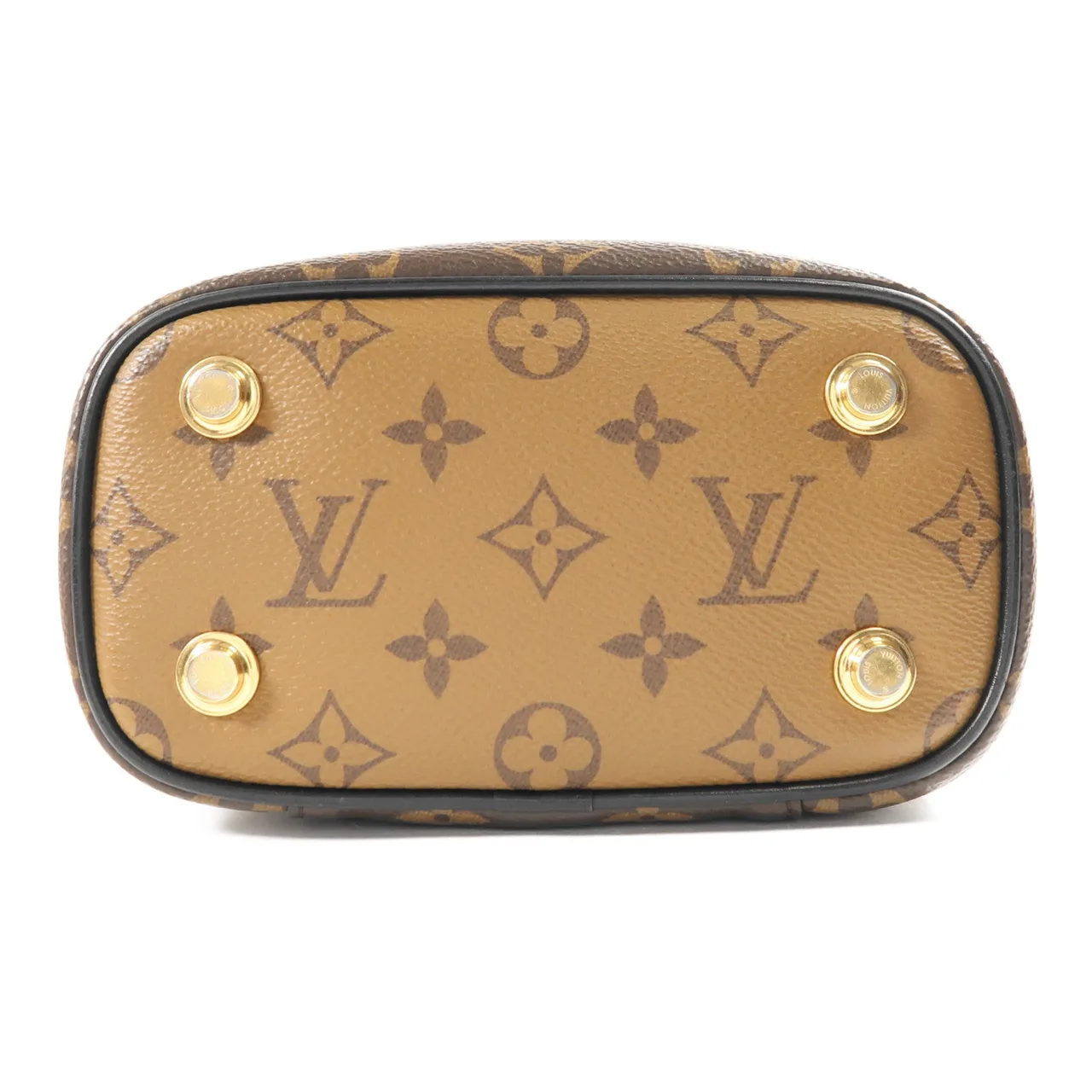 LOUIS VUITTON Vanity M45165 兩用包 塗層帆布 棕色 塗層帆布 中古品B - 縮圖 4