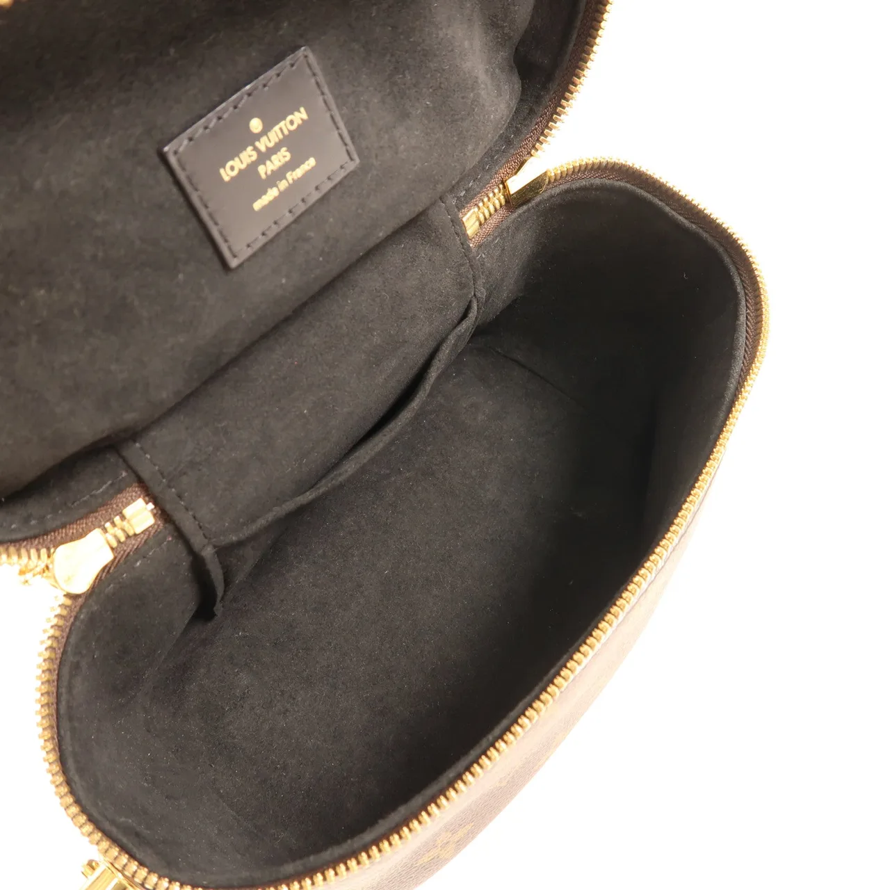 LOUIS VUITTON Vanity M45165 兩用包 塗層帆布 棕色 塗層帆布 中古品B - 縮圖 5