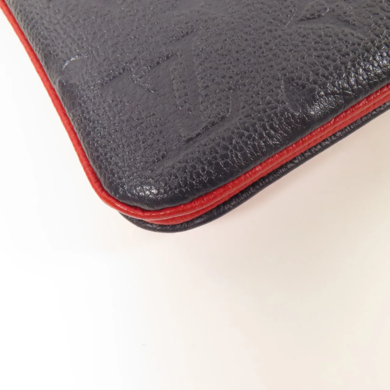 LOUIS VUITTON M63916 肩背包 牛皮 海軍藍 / 紅色 / Blue/Red 牛皮 中古品A - 縮圖 10