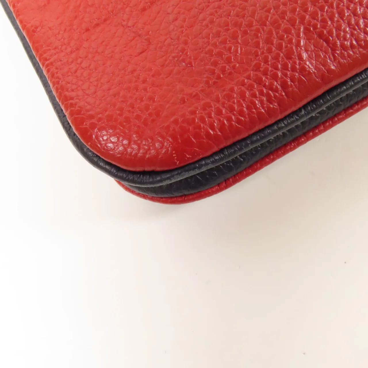 LOUIS VUITTON M63916 肩背包 牛皮 海軍藍 / 紅色 / Blue/Red 牛皮 中古品A - 縮圖 12