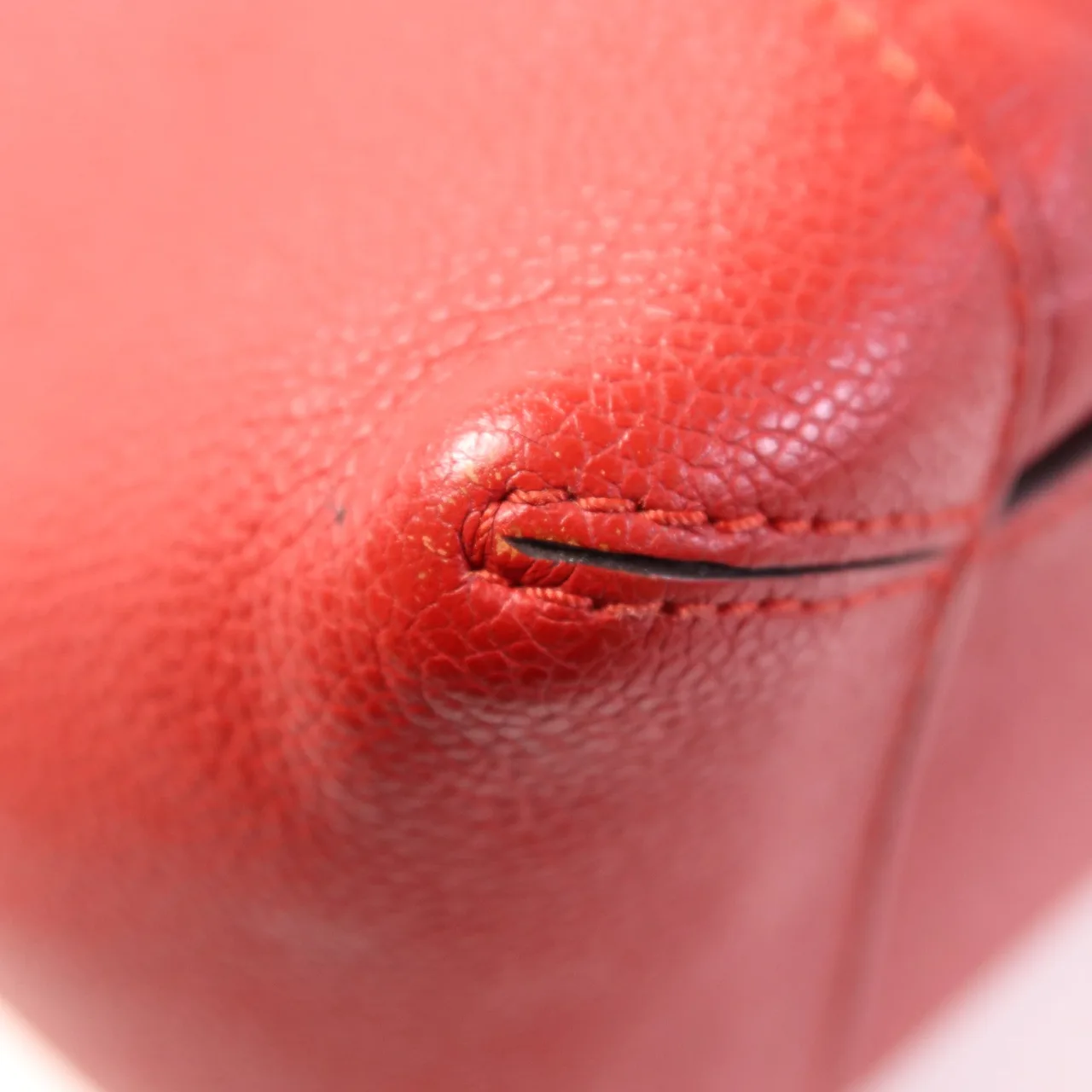 LOUIS VUITTON Bagatelle M50074 肩背包 牛皮 紅色 / Red 牛皮 中古品B - 縮圖 7