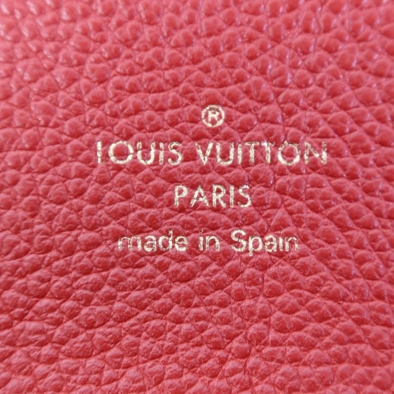 LOUIS VUITTON Bagatelle M50074 肩背包 牛皮 紅色 / Red 牛皮 中古品B - 縮圖 11