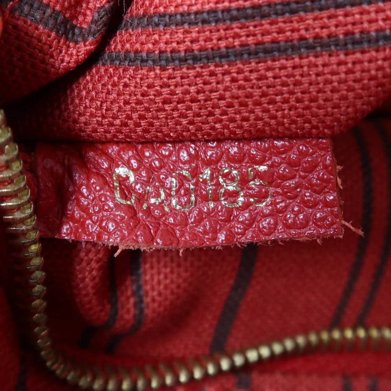 LOUIS VUITTON Bagatelle M50074 肩背包 牛皮 紅色 / Red 牛皮 中古品B - 縮圖 12