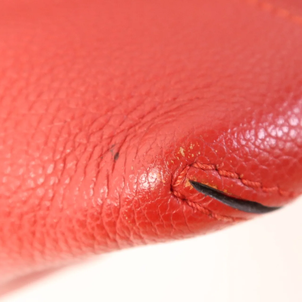 LOUIS VUITTON Bagatelle M50074 肩背包 牛皮 紅色 / Red 牛皮 中古品B - 縮圖 19