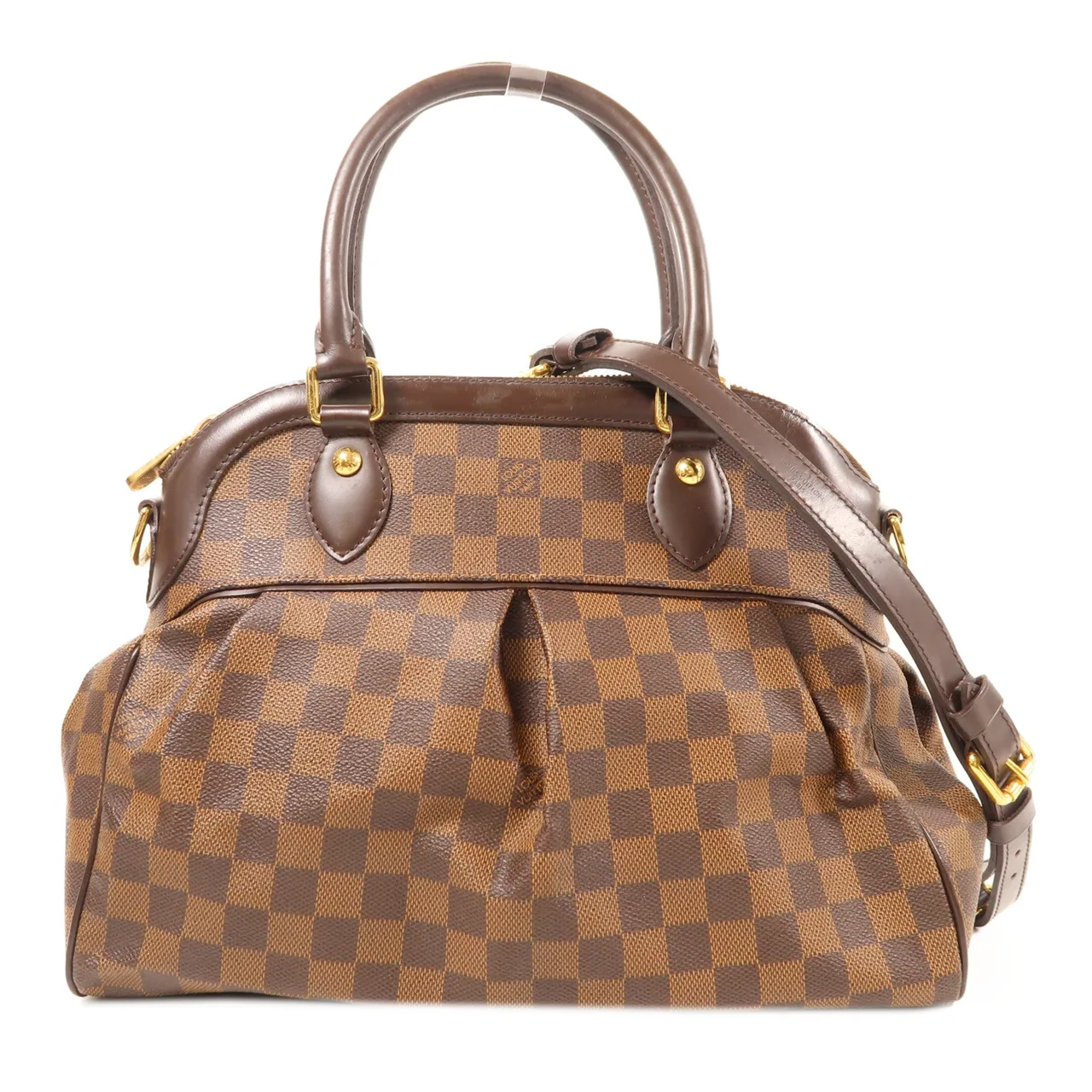 LOUIS VUITTON Trevi N51977 兩用包 塗層帆布 棕色