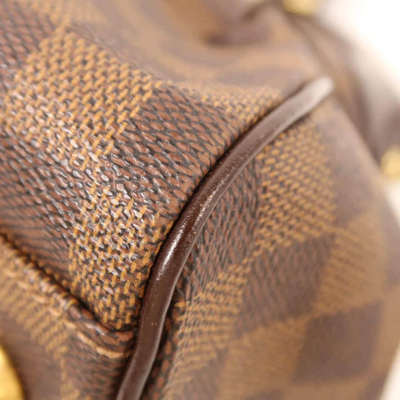 LOUIS VUITTON Trevi N51977 兩用包 塗層帆布 棕色 塗層帆布 中古品B - 縮圖 9