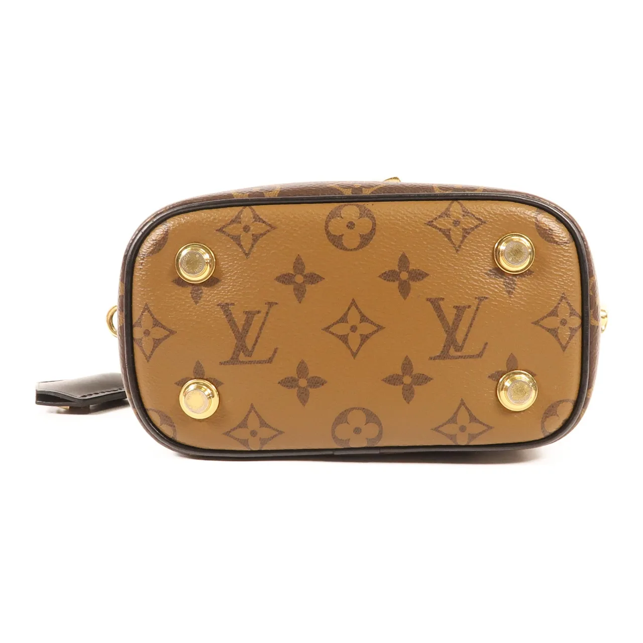 LOUIS VUITTON Vanity M45165 兩用包 塗層帆布 棕色 塗層帆布 中古品A - 縮圖 4