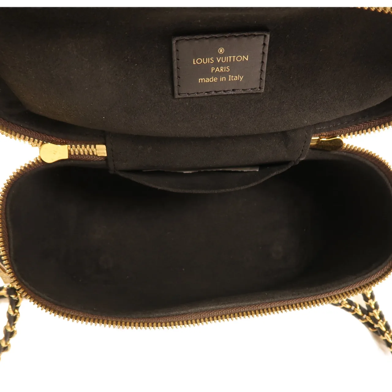 LOUIS VUITTON Vanity M45165 兩用包 塗層帆布 棕色 塗層帆布 中古品A - 縮圖 5