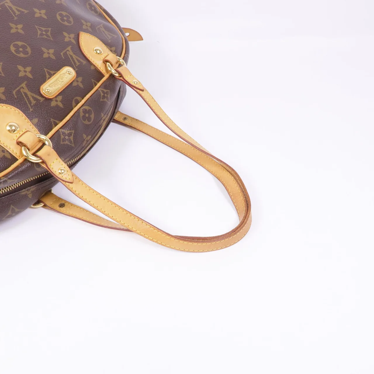 LOUIS VUITTON Montorgueil M95566 肩背包 塗層帆布 棕色 塗層帆布 中古品C - 縮圖 5
