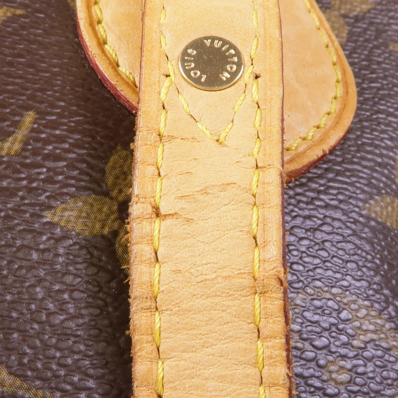 LOUIS VUITTON Montorgueil M95566 肩背包 塗層帆布 棕色 塗層帆布 中古品C - 縮圖 12