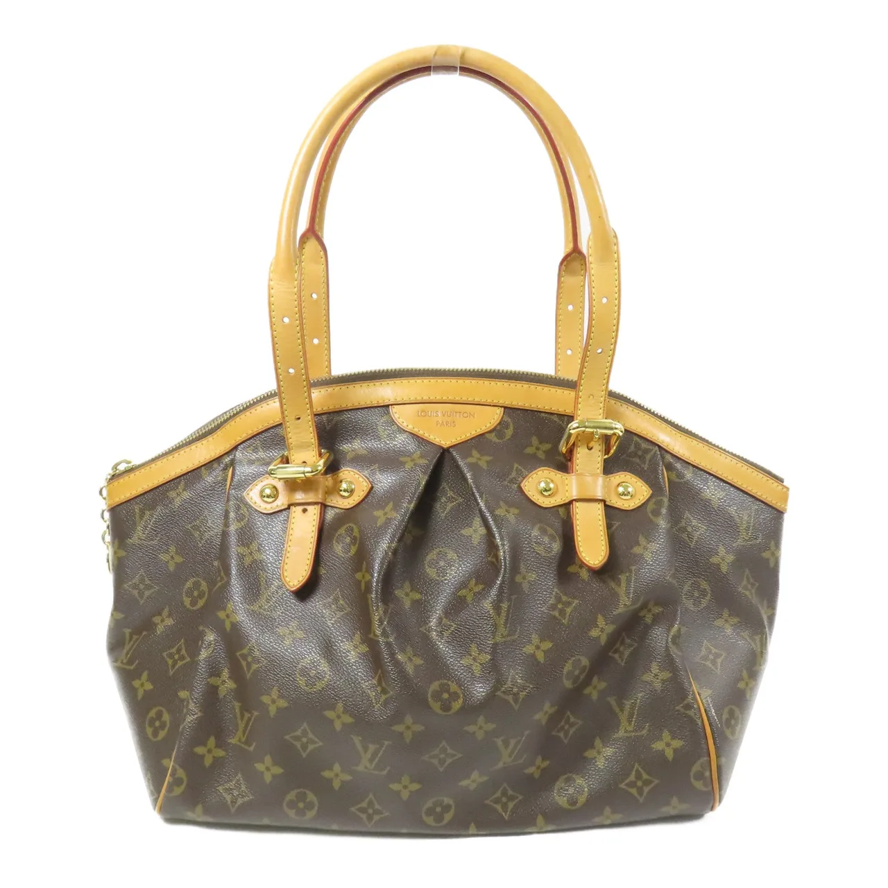 LOUIS VUITTON Tivoli M40144 肩背包 塗層帆布 棕色