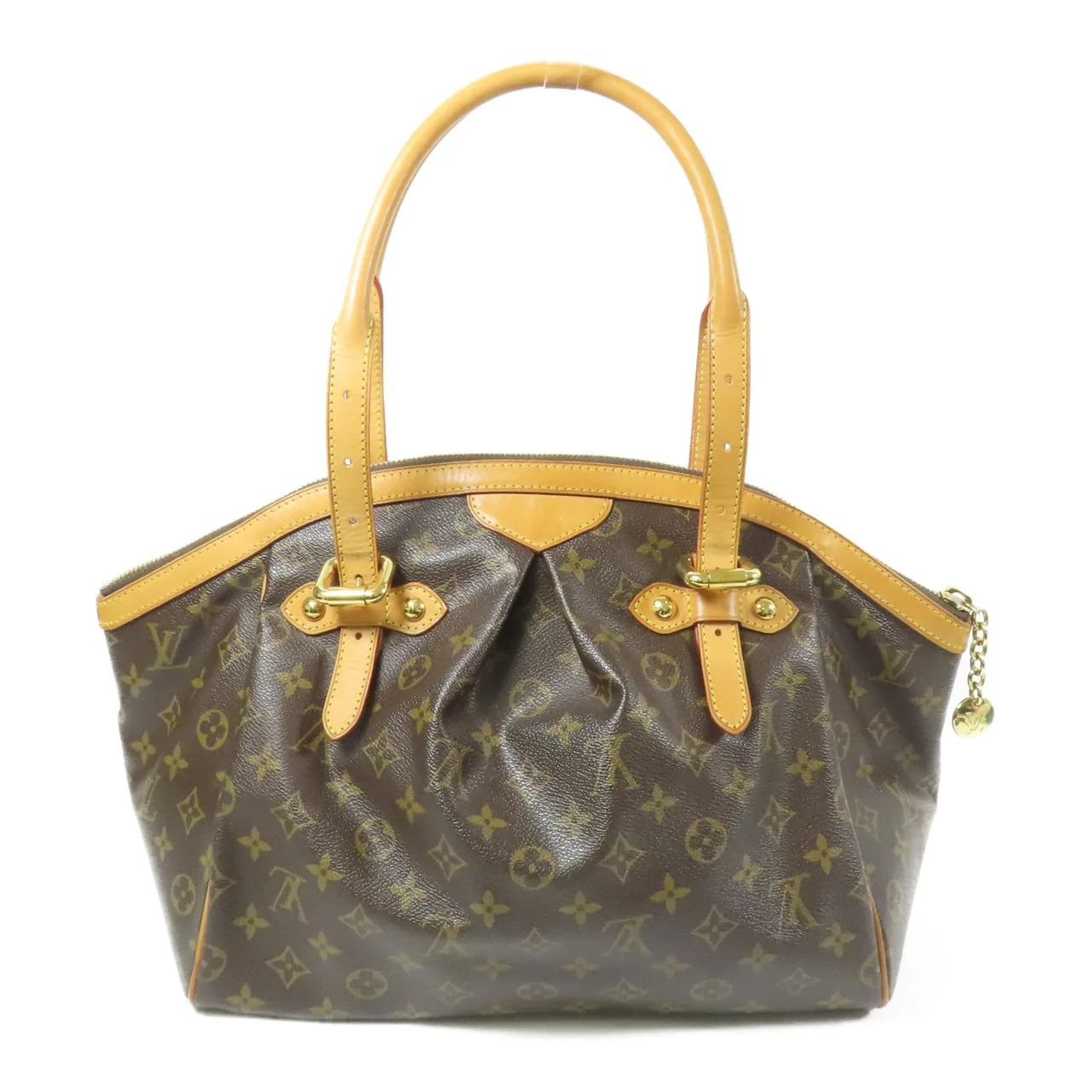 LOUIS VUITTON Tivoli M40144 肩背包 塗層帆布 棕色 塗層帆布 中古品B - 縮圖 2