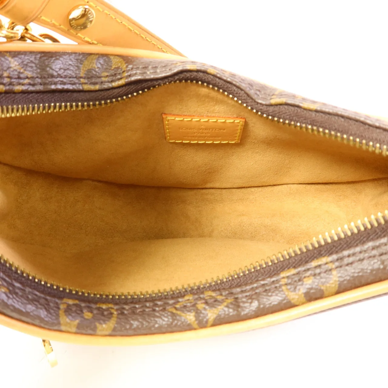 LOUIS VUITTON Loop M81098 兩用包 塗層帆布 棕色 塗層帆布 中古品B - 縮圖 6