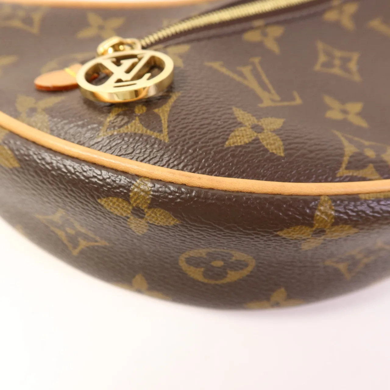 LOUIS VUITTON Loop M81098 兩用包 塗層帆布 棕色 塗層帆布 中古品B - 縮圖 11
