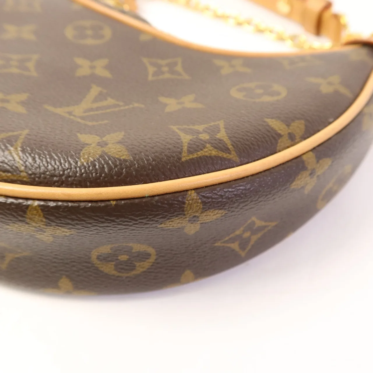 LOUIS VUITTON Loop M81098 兩用包 塗層帆布 棕色 塗層帆布 中古品B - 縮圖 12