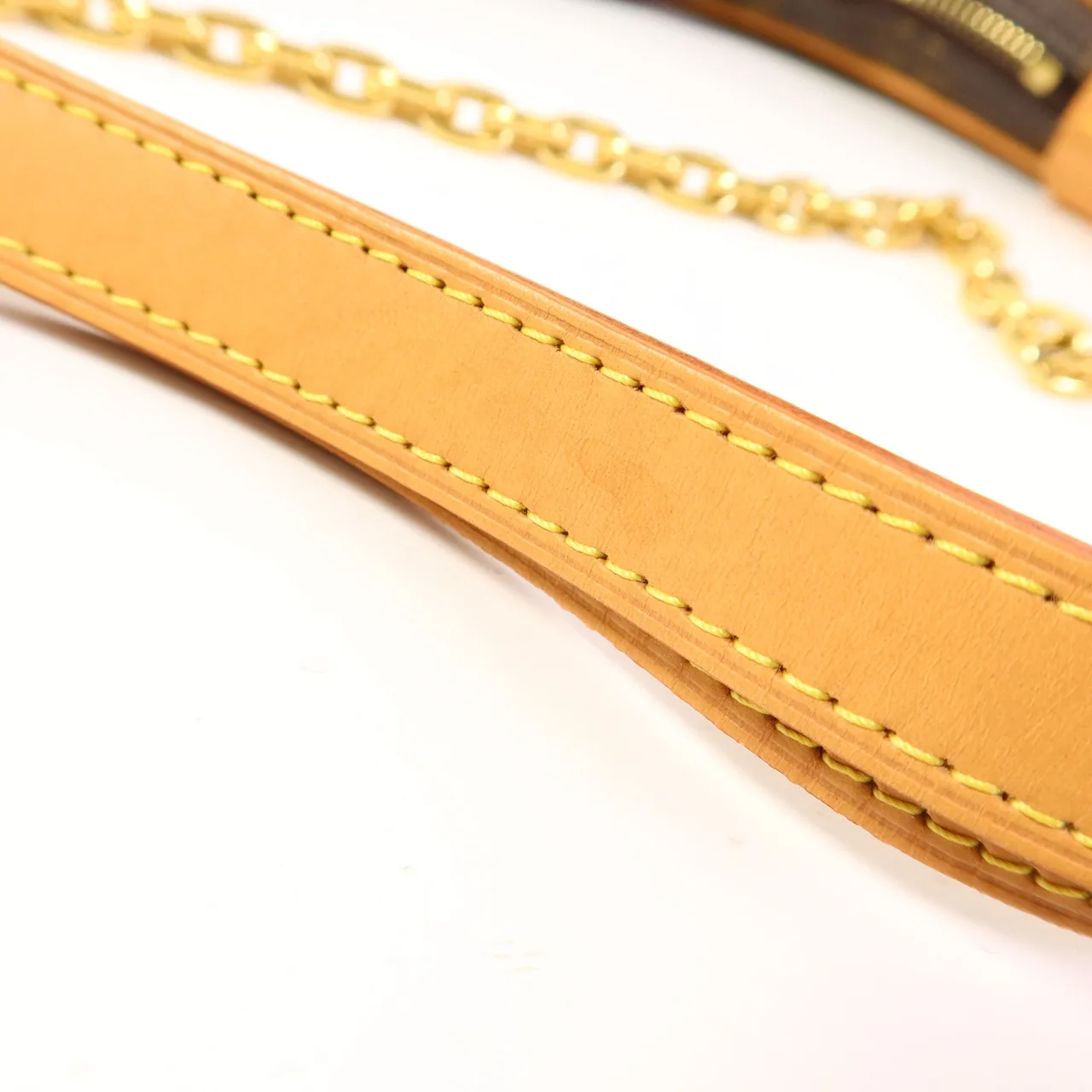 LOUIS VUITTON Loop M81098 兩用包 塗層帆布 棕色 塗層帆布 中古品B - 縮圖 17