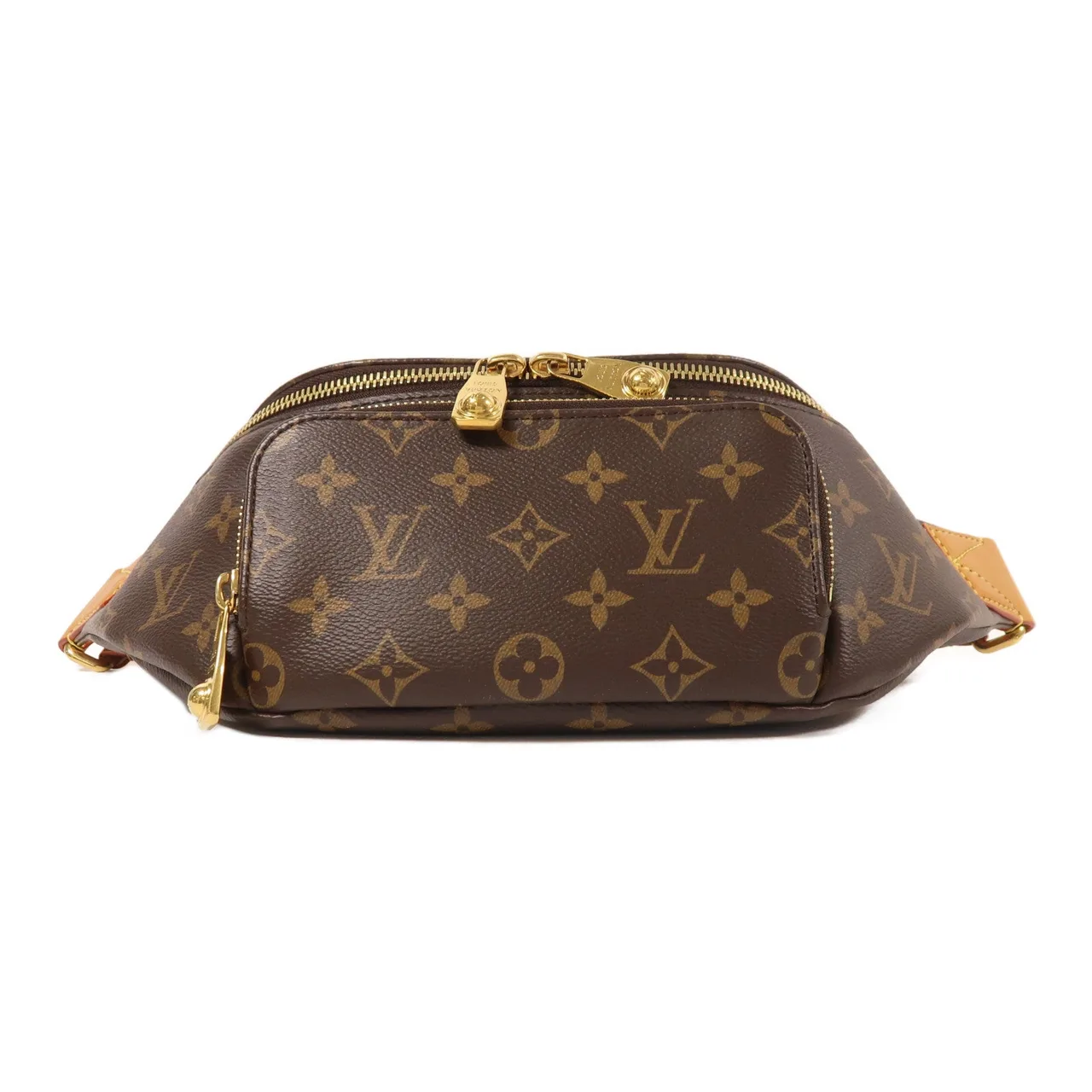 LOUIS VUITTON Bumbag M14019 腰包 塗層帆布 黑色 / Brown 塗層帆布 中古品A - 縮圖 4