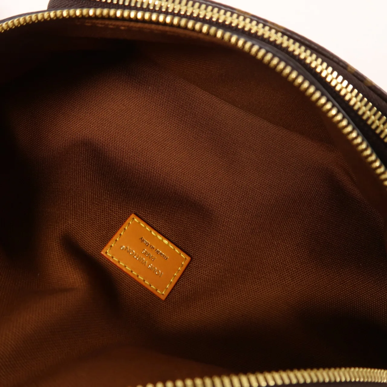 LOUIS VUITTON Bumbag M14019 腰包 塗層帆布 黑色 / Brown 塗層帆布 中古品A - 縮圖 5