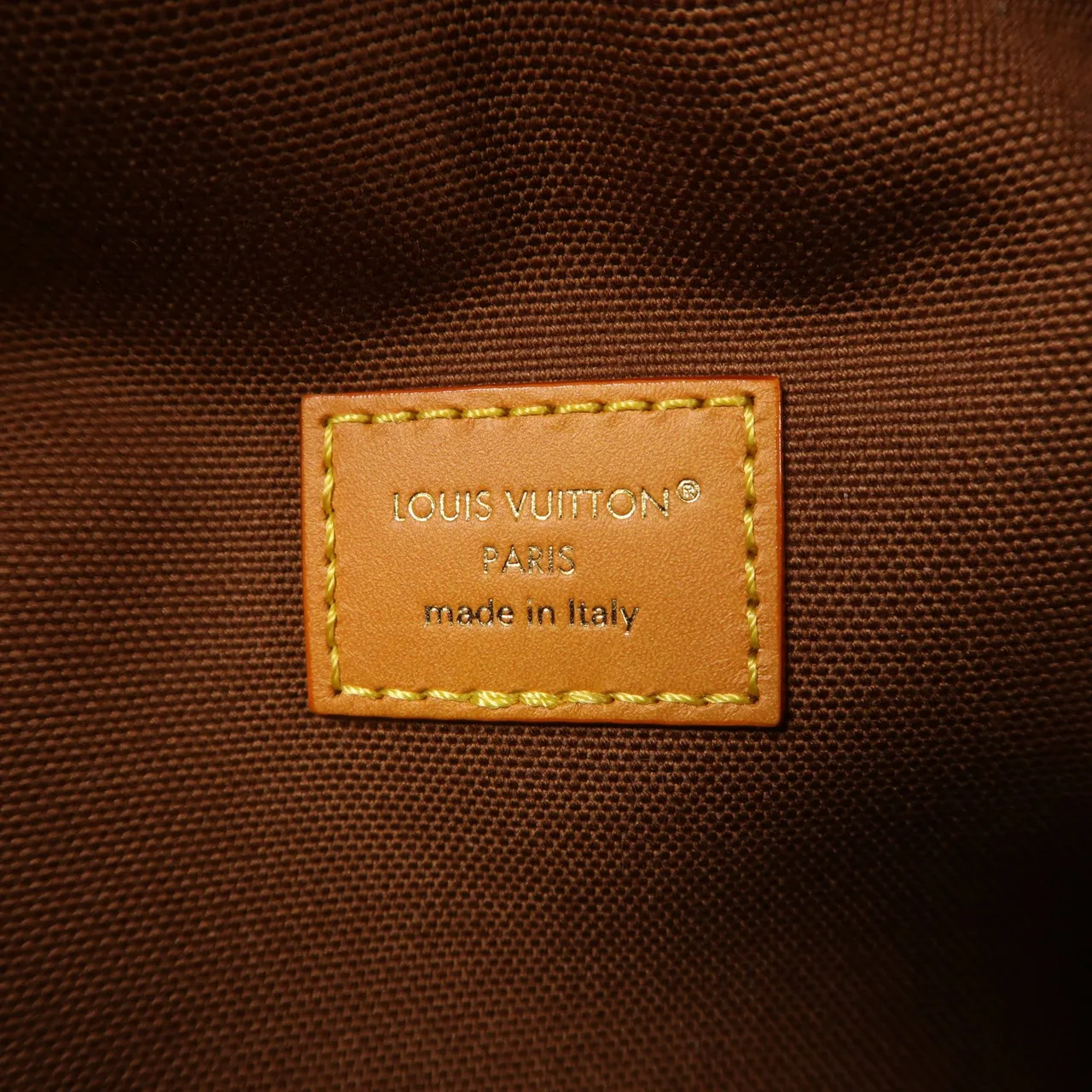 LOUIS VUITTON Bumbag M14019 腰包 塗層帆布 黑色 / Brown 塗層帆布 中古品A - 縮圖 6