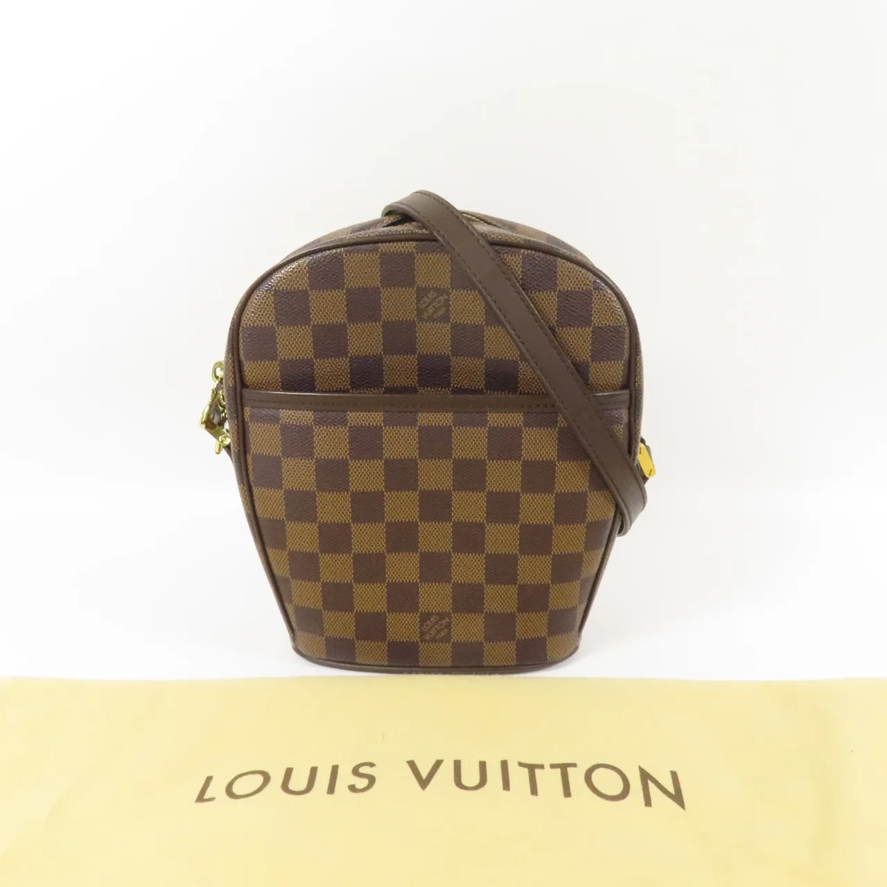 LOUIS VUITTON Ipanema N51294 肩背包 塗層帆布 棕色 / Brown 塗層帆布 中古品B - 縮圖 8