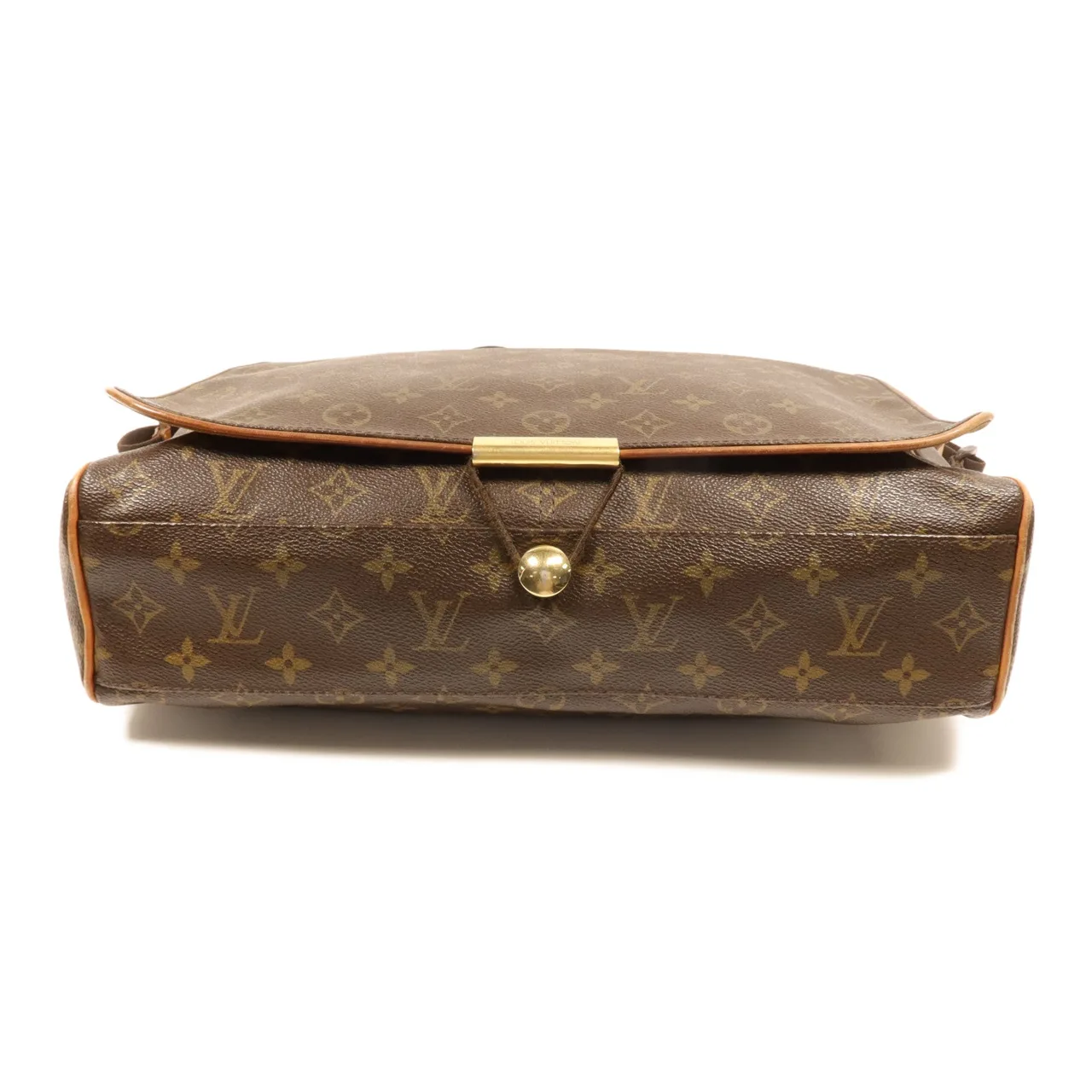 LOUIS VUITTON Abbesses M45257 肩背包 塗層帆布 棕色 塗層帆布 中古品C - 縮圖 4