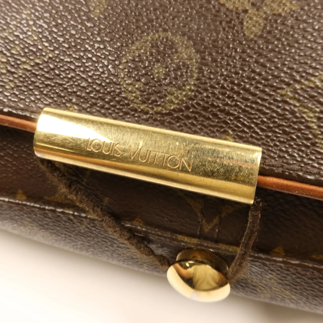 LOUIS VUITTON Abbesses M45257 肩背包 塗層帆布 棕色 塗層帆布 中古品C - 縮圖 9