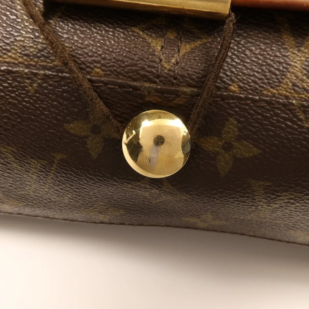 LOUIS VUITTON Abbesses M45257 肩背包 塗層帆布 棕色 塗層帆布 中古品C - 縮圖 10