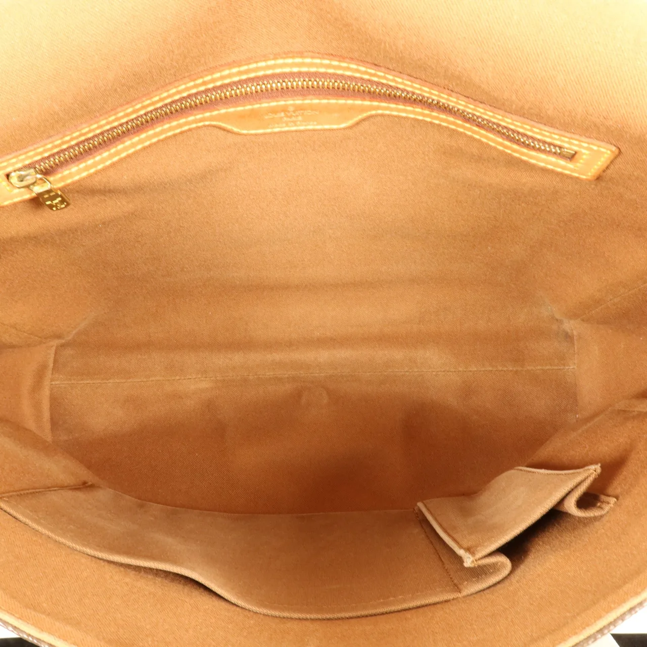 LOUIS VUITTON Abbesses M45257 肩背包 塗層帆布 棕色 塗層帆布 中古品C - 縮圖 11