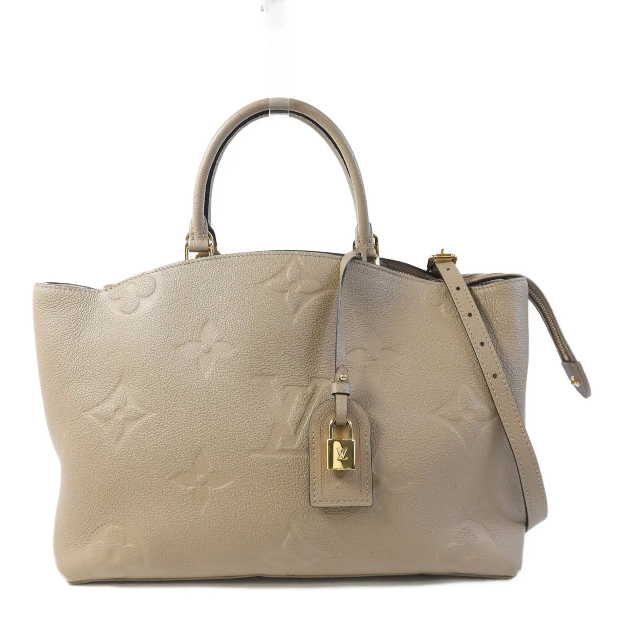 LOUIS VUITTON Grand Palais M45833 兩用包 牛皮 米色 / Beige