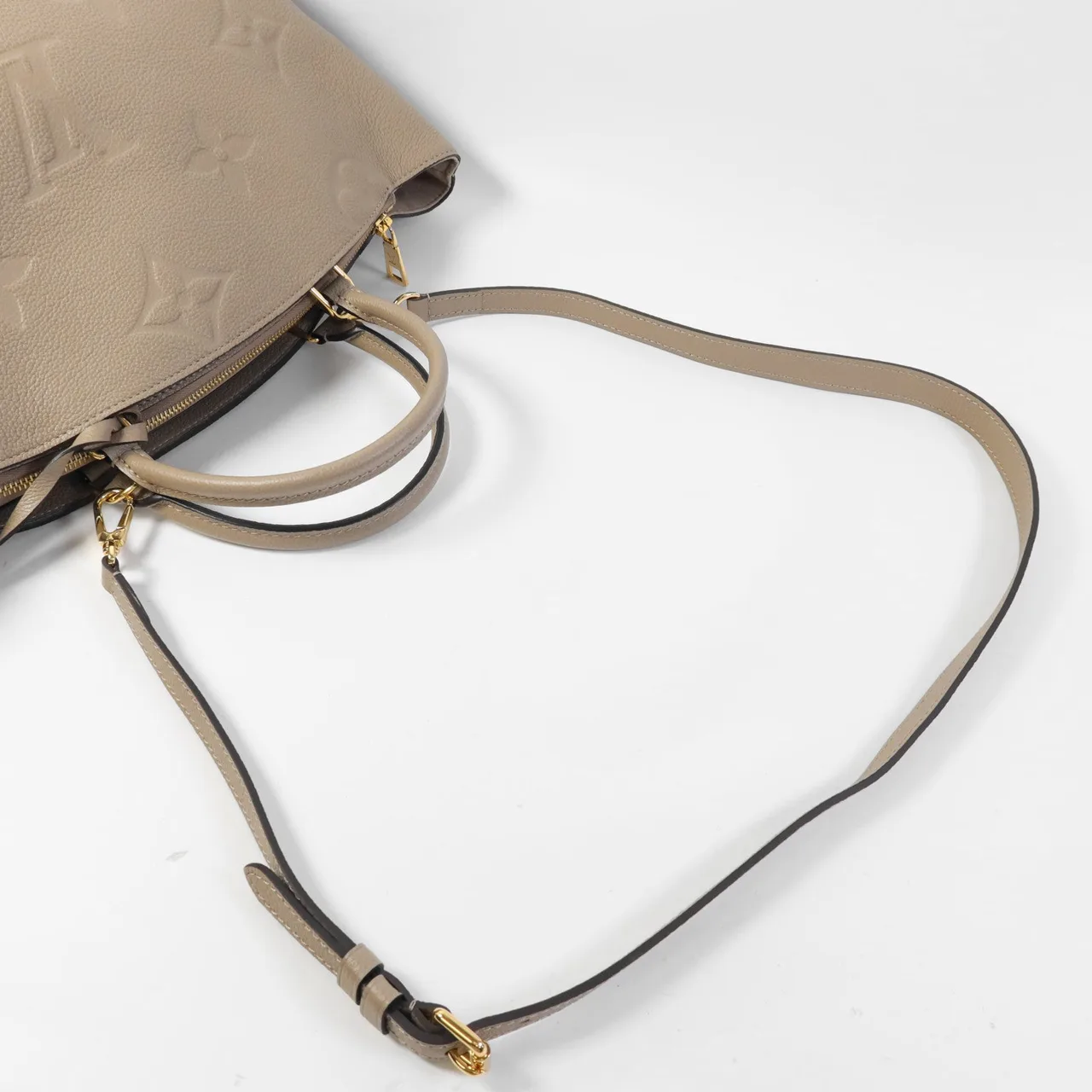 LOUIS VUITTON Grand Palais M45833 兩用包 牛皮 米色 / Beige 牛皮 中古品B - 縮圖 5