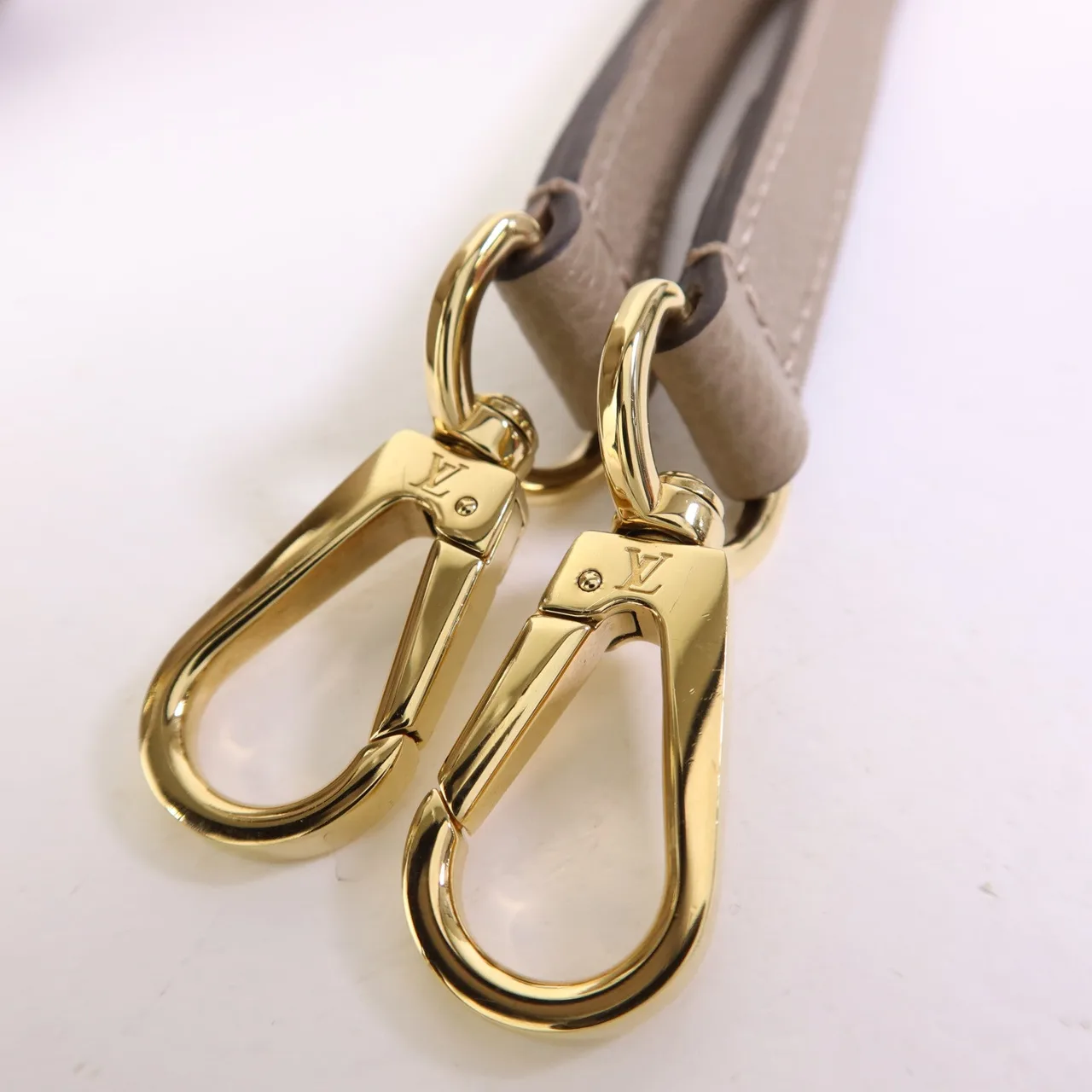 LOUIS VUITTON Grand Palais M45833 兩用包 牛皮 米色 / Beige 牛皮 中古品B - 縮圖 9