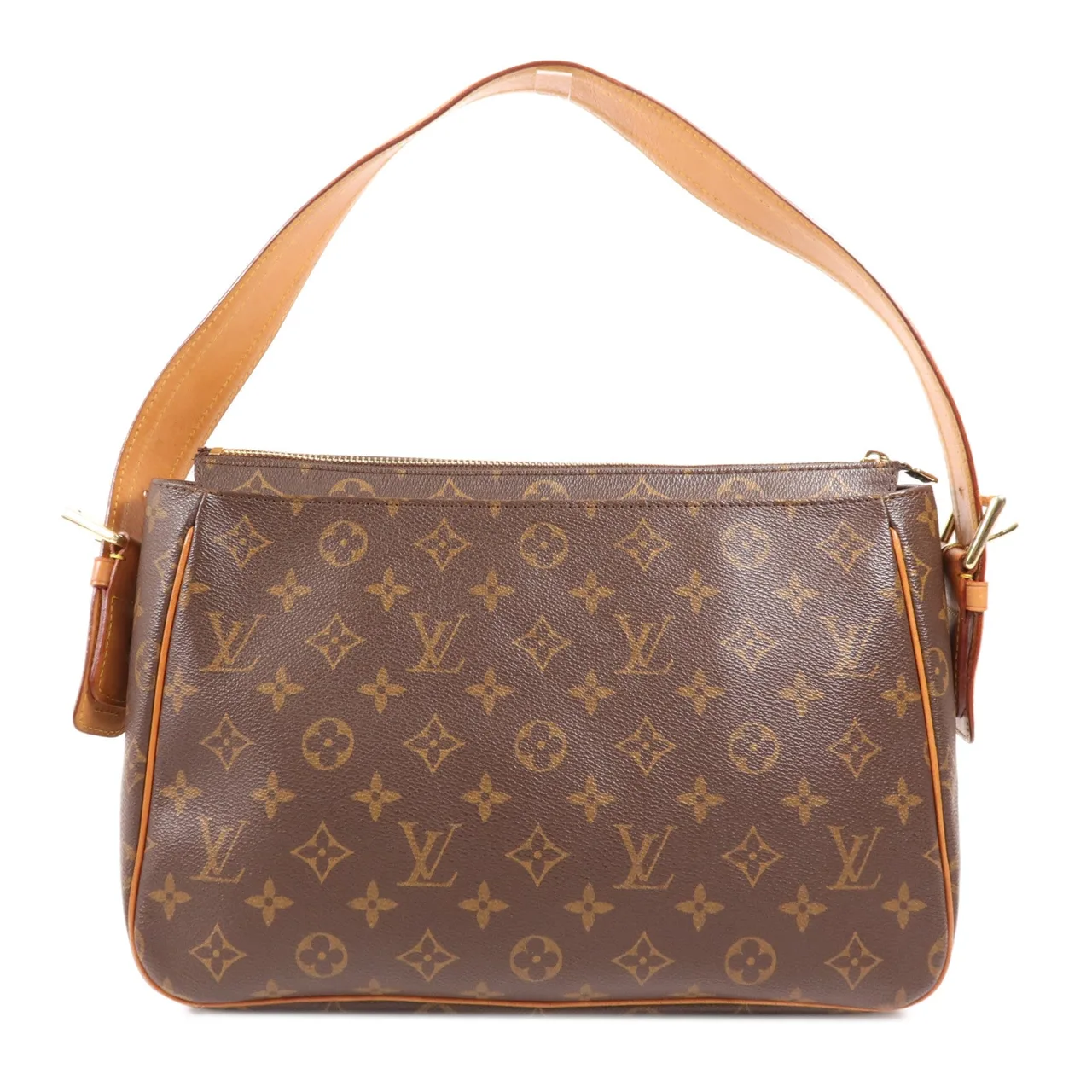 LOUIS VUITTON Viva Cite M51163 肩背包 塗層帆布 棕色 塗層帆布 中古品B - 縮圖 2