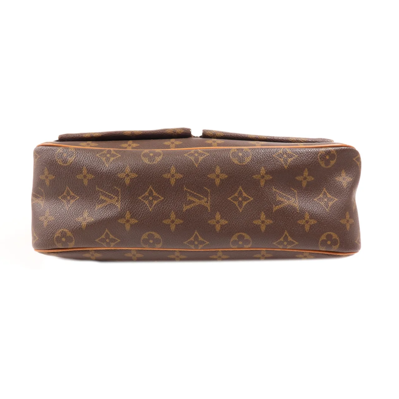 LOUIS VUITTON Viva Cite M51163 肩背包 塗層帆布 棕色 塗層帆布 中古品B - 縮圖 4