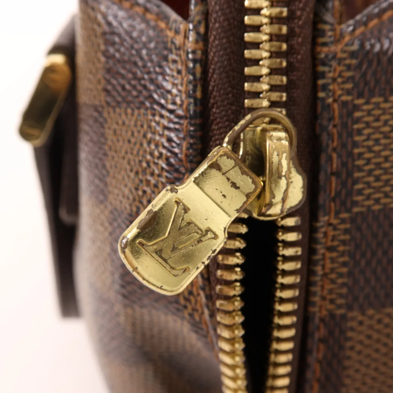 LOUIS VUITTON Belem N51173 手提包 塗層帆布 棕色 塗層帆布 中古品B - 縮圖 8