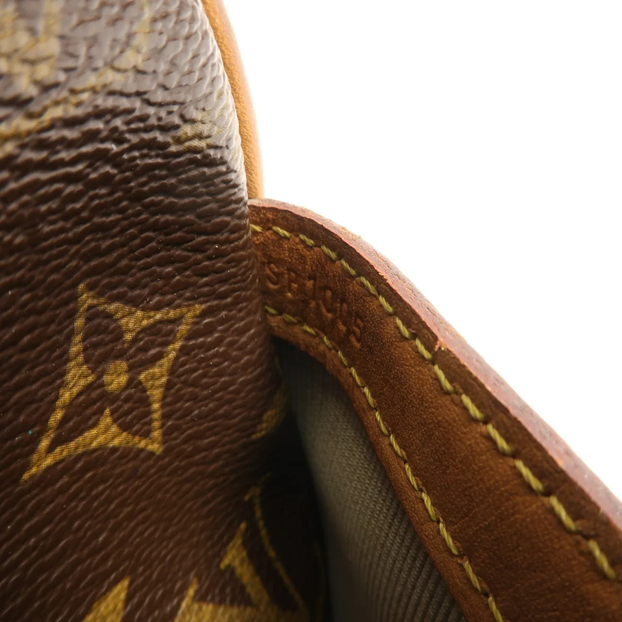 LOUIS VUITTON Reporter M45254 肩背包 塗層帆布 棕色 塗層帆布 中古品C - 縮圖 7