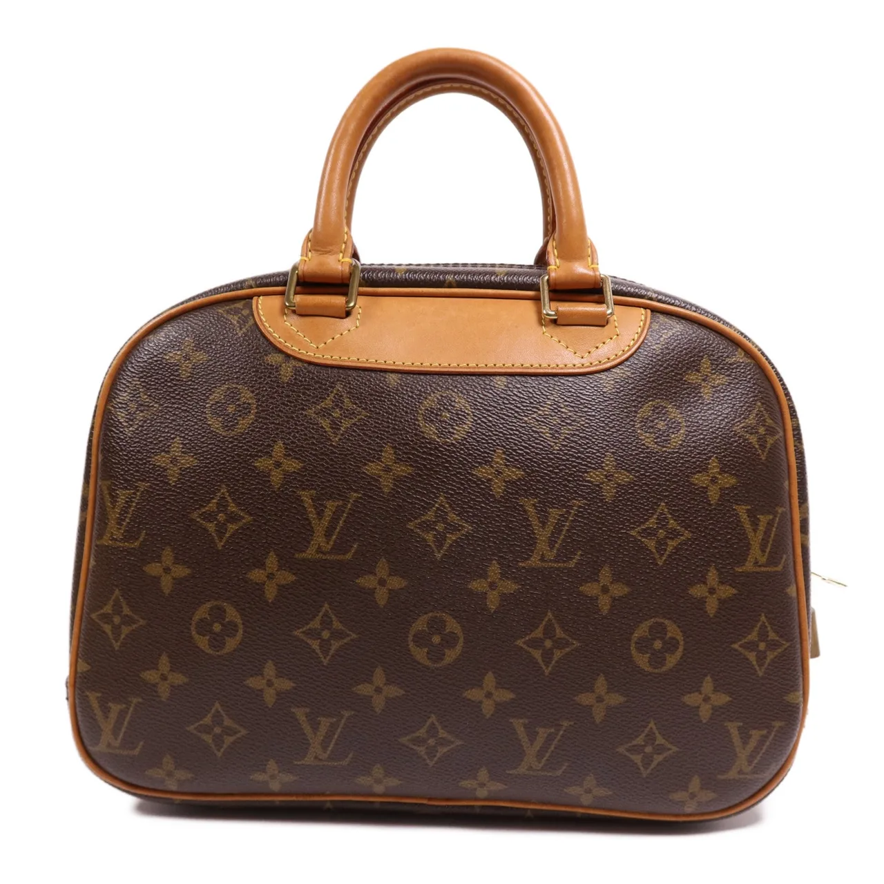 LOUIS VUITTON Trouville M42228 手提包 塗層帆布 棕色 塗層帆布 中古品A - 縮圖 2