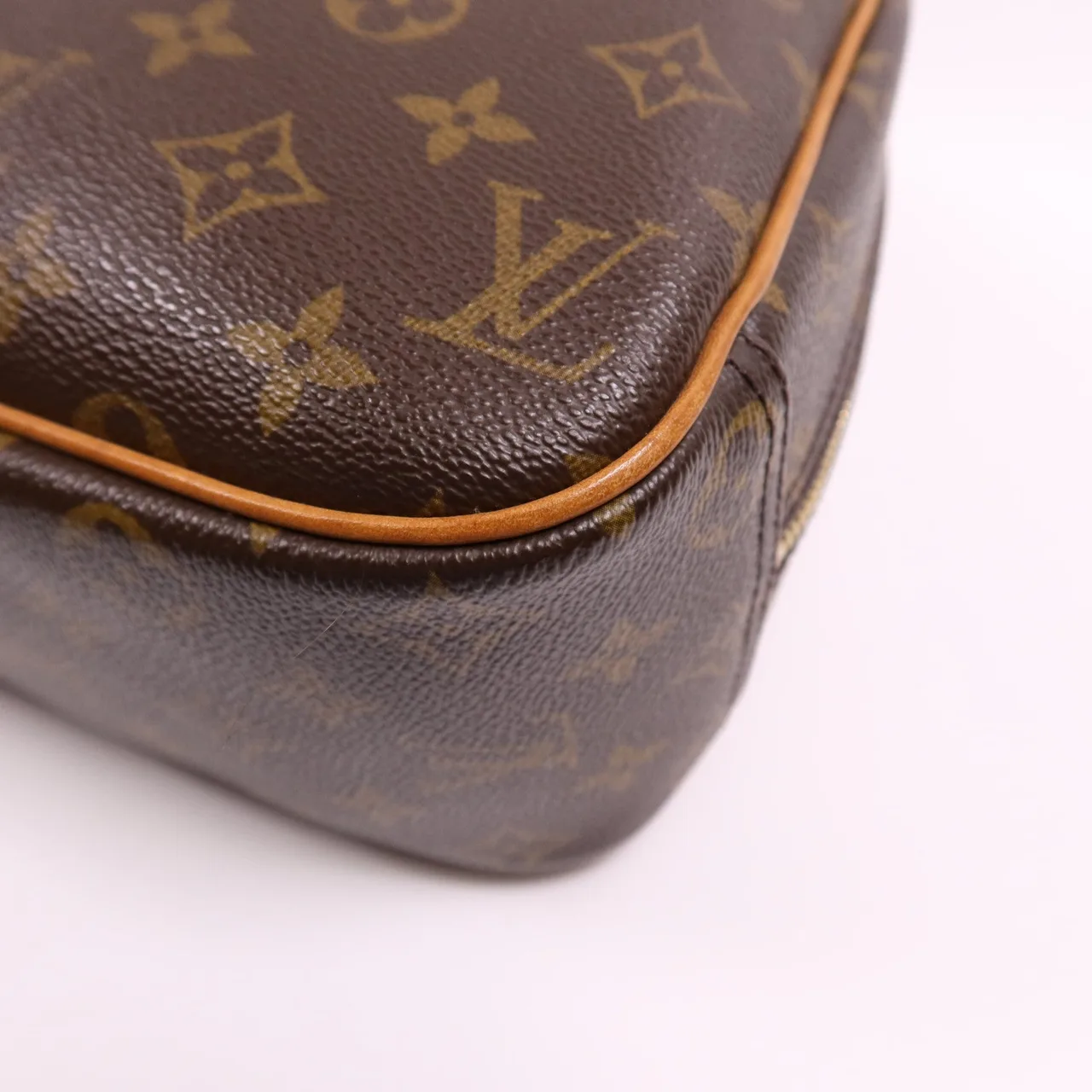 LOUIS VUITTON Trouville M42228 手提包 塗層帆布 棕色 塗層帆布 中古品A - 縮圖 9