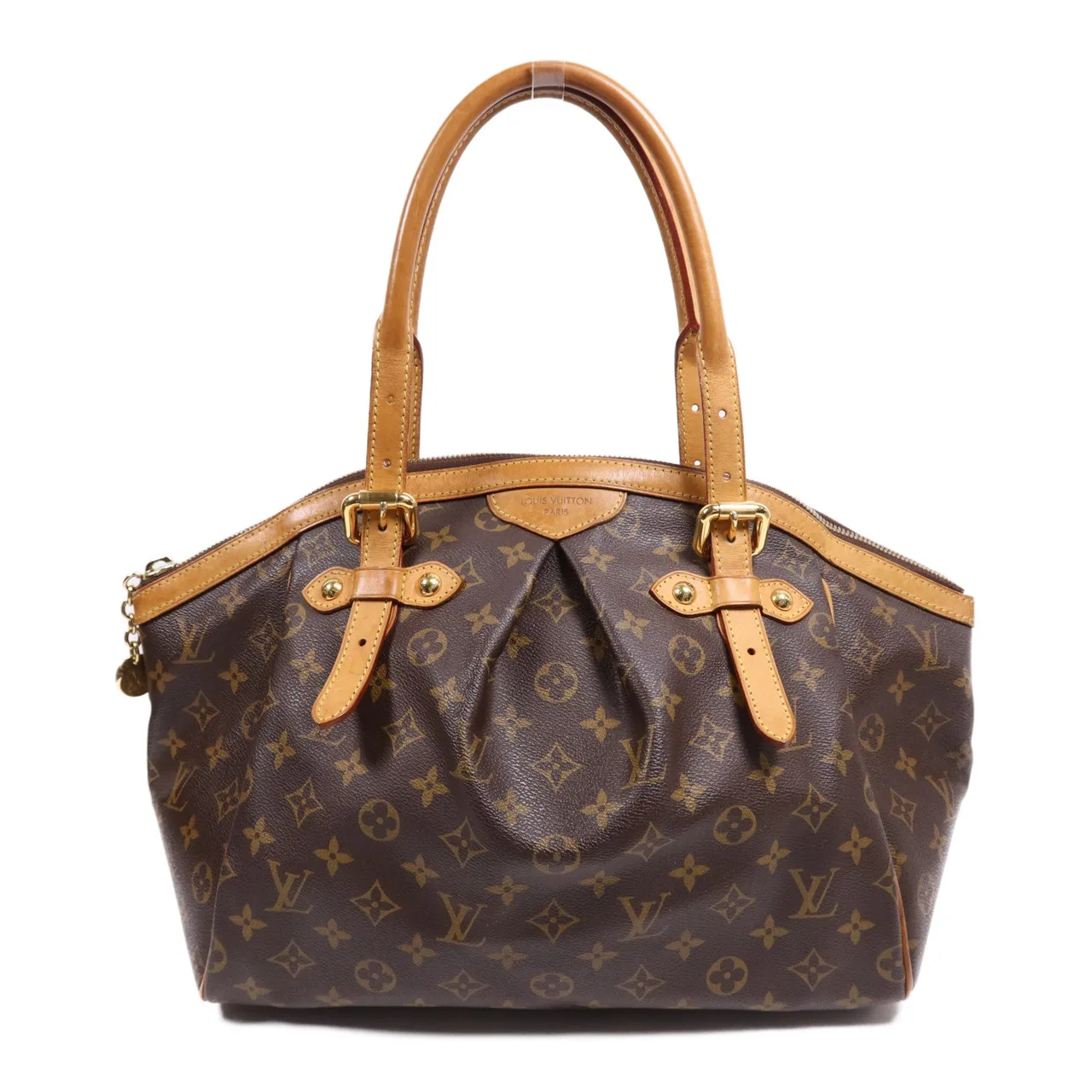 LOUIS VUITTON Tivoli M40144 肩背包 塗層帆布 棕色