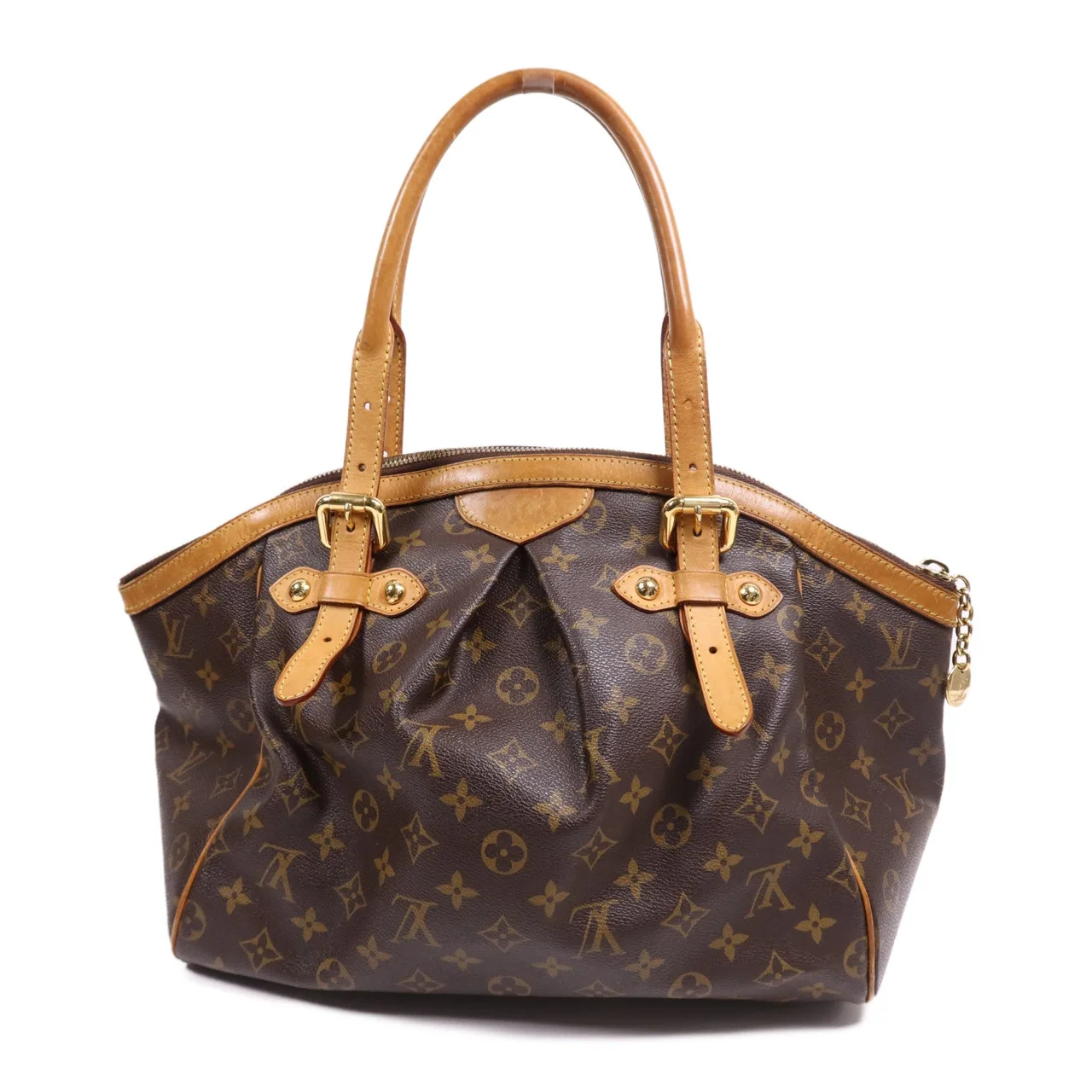 LOUIS VUITTON Tivoli M40144 肩背包 塗層帆布 棕色 塗層帆布 中古品B - 縮圖 2