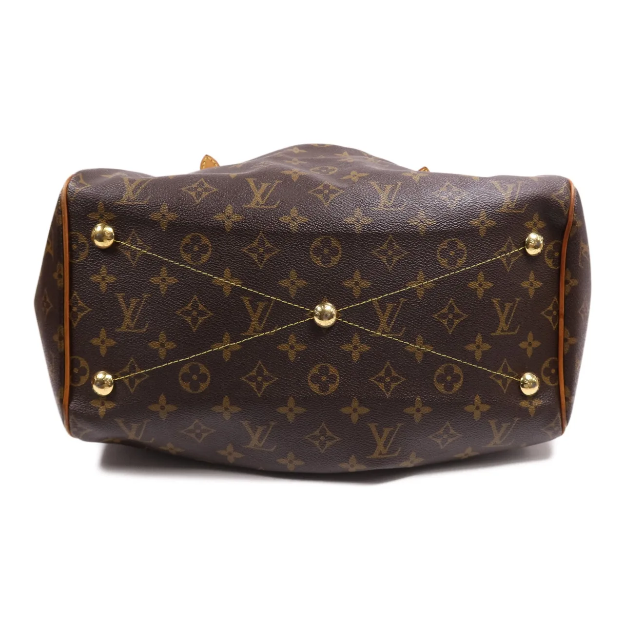 LOUIS VUITTON Tivoli M40144 肩背包 塗層帆布 棕色 塗層帆布 中古品B - 縮圖 4