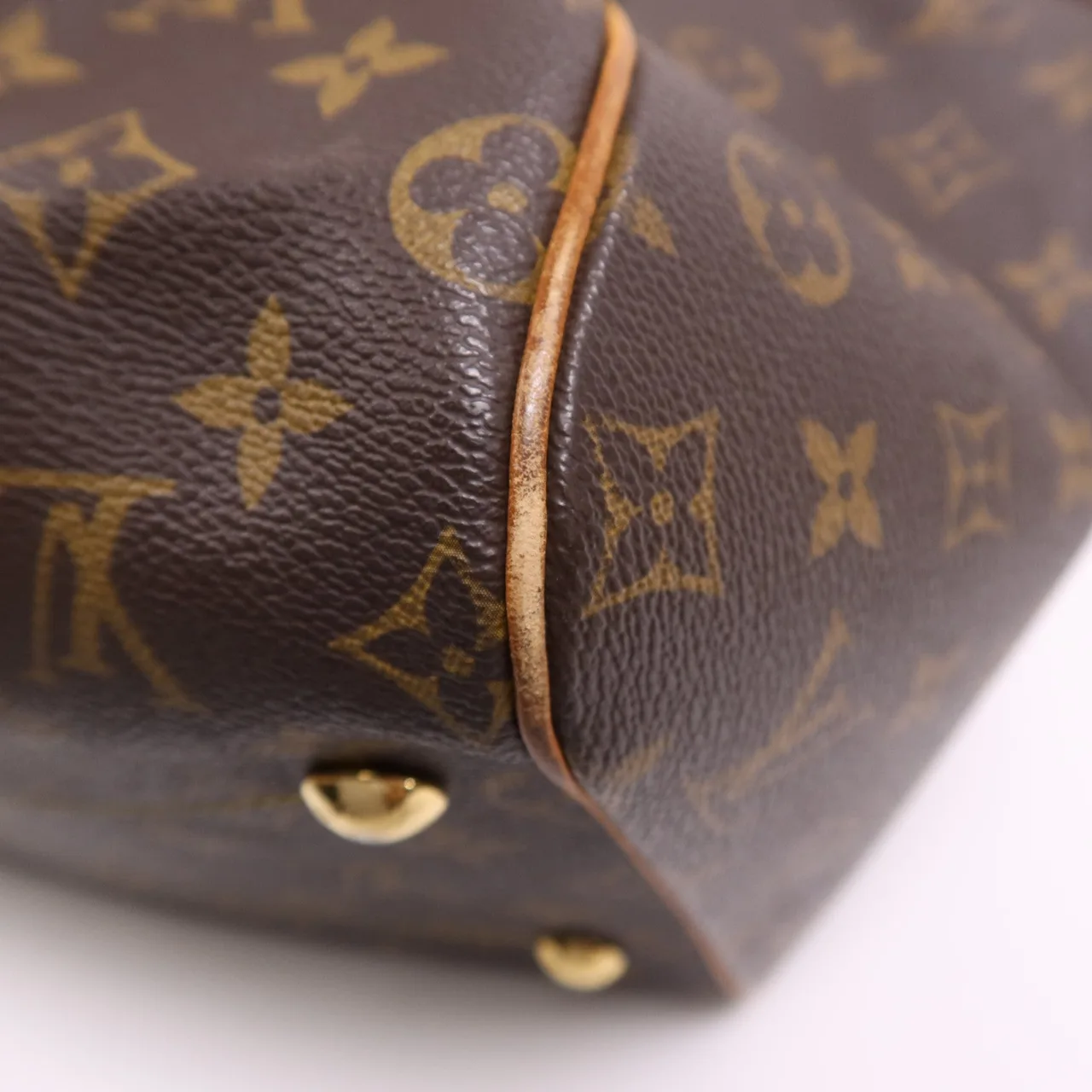LOUIS VUITTON Tivoli M40144 肩背包 塗層帆布 棕色 塗層帆布 中古品B - 縮圖 7