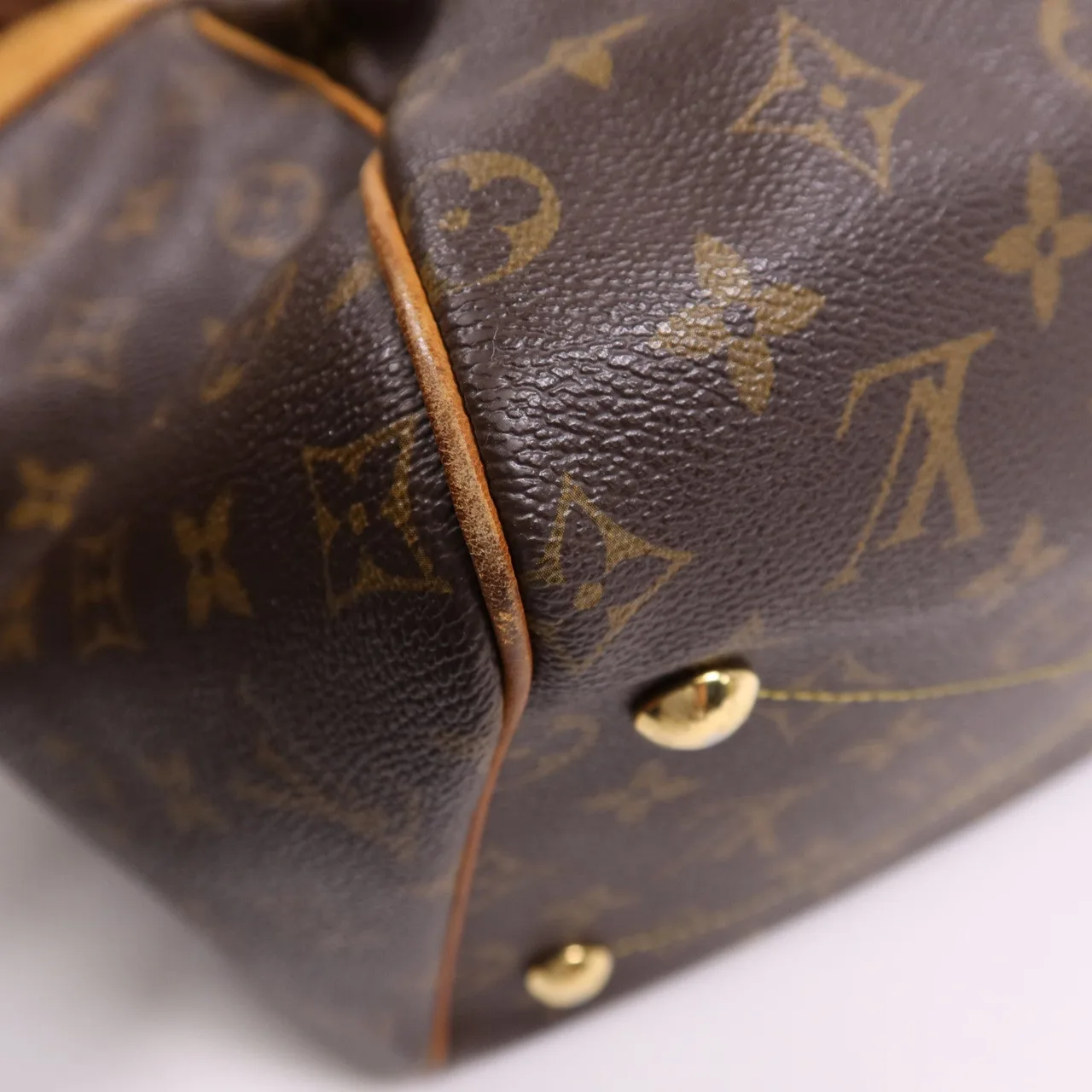 LOUIS VUITTON Tivoli M40144 肩背包 塗層帆布 棕色 塗層帆布 中古品B - 縮圖 8