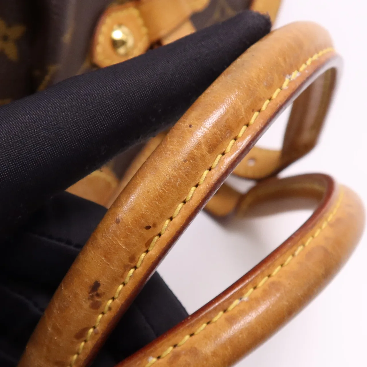 LOUIS VUITTON Tivoli M40144 肩背包 塗層帆布 棕色 塗層帆布 中古品B - 縮圖 11