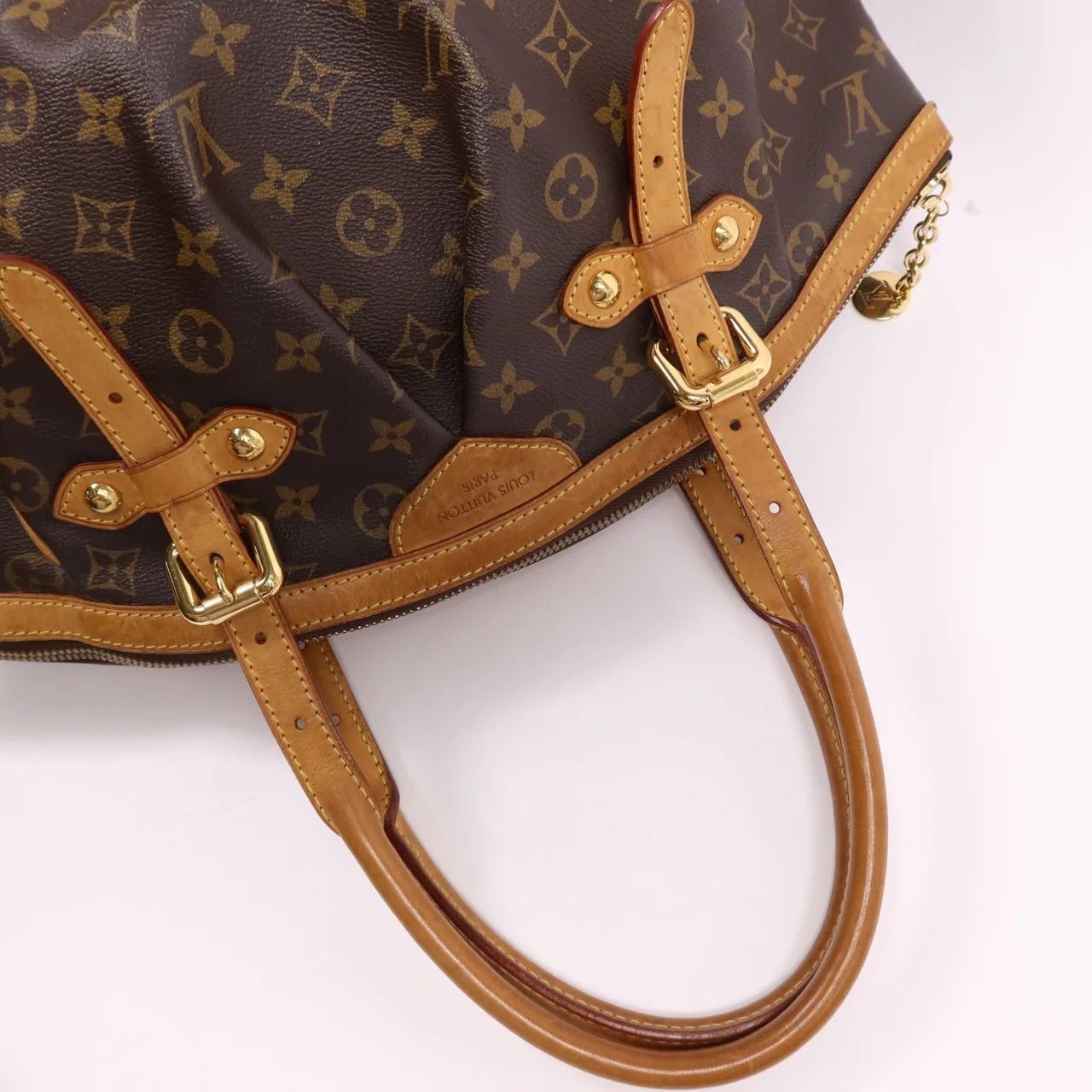 LOUIS VUITTON Tivoli M40144 肩背包 塗層帆布 棕色 塗層帆布 中古品B - 縮圖 12